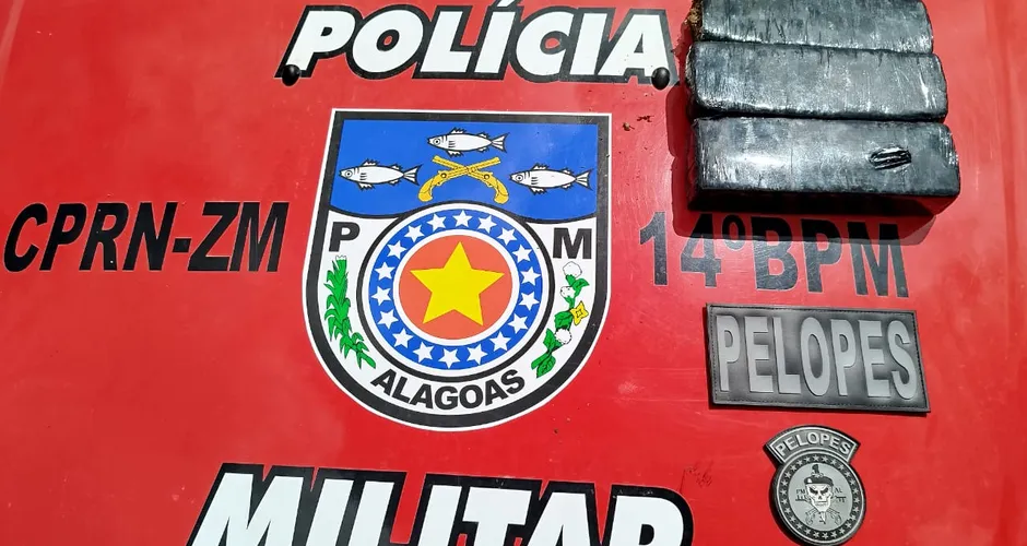 Polícia prende dois homens por tráfico de drogas em rodovia de Alagoas